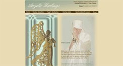 Desktop Screenshot of angelichealings.org
