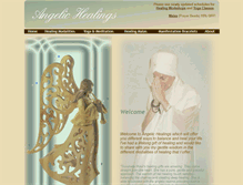 Tablet Screenshot of angelichealings.org